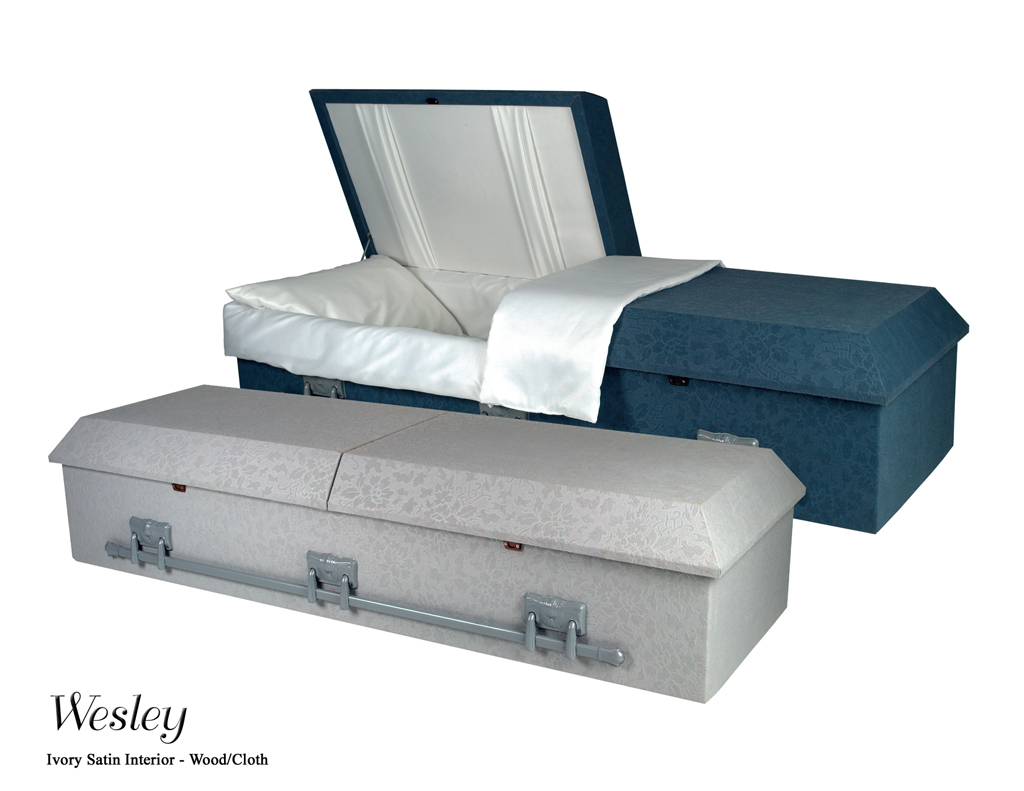 Wesley Blue Grey Cloth